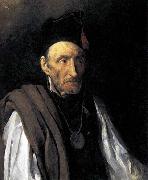 Theodore   Gericault, Man with Delusions of Military Command
